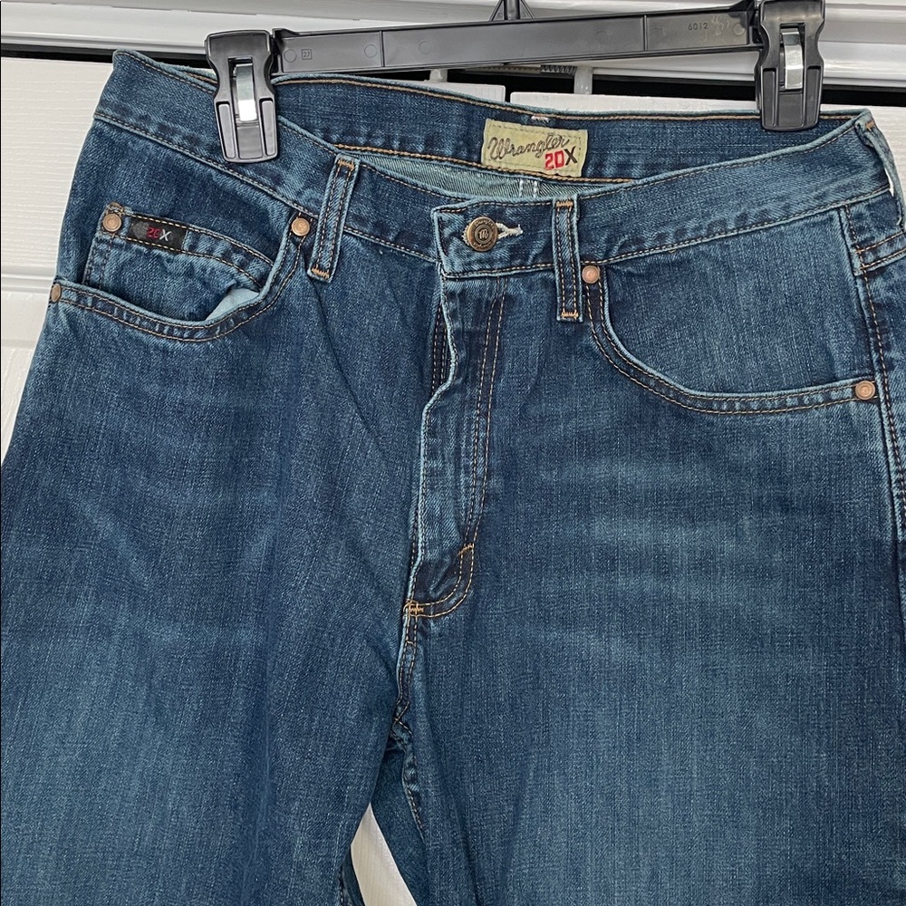 NWOT Wrangler Men's 20X Style 01 Competition Jean Blue Relaxed Fit  31 X 38